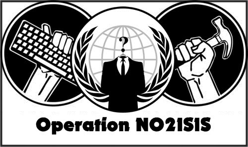Hacktivistas Anónimos apuntarán a los países que apoyan al grupo ISIS, OpNo2ISIS