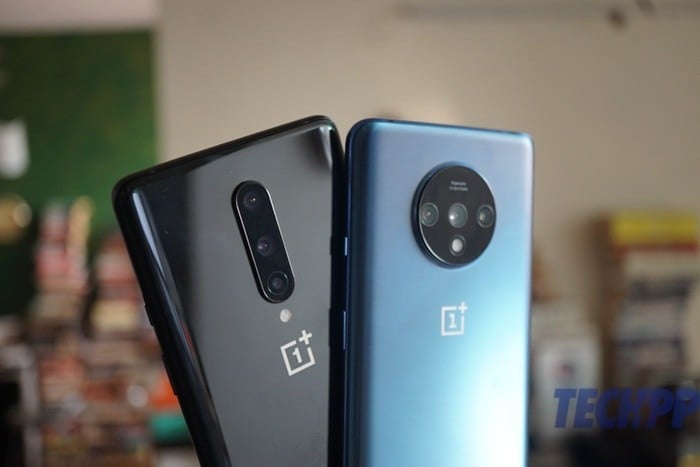 câmeras oneplus 8 vs oneplus 7t