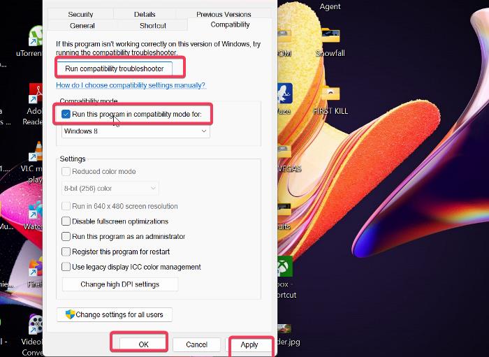 Executar Roblox em modo de compatibilidade