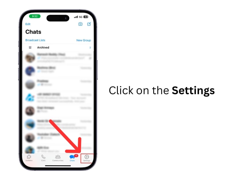 impostazioni whatsapp