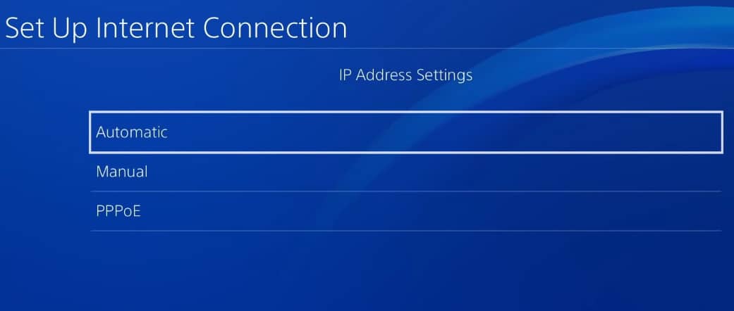 Изменить DNS на PS4