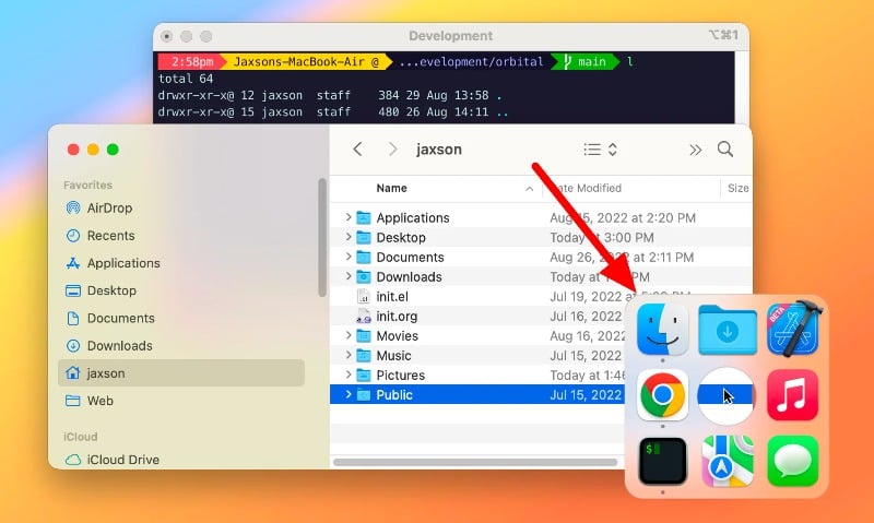 orbital app launcher per il mac