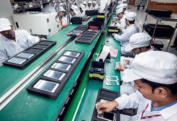 モバイル製造インド