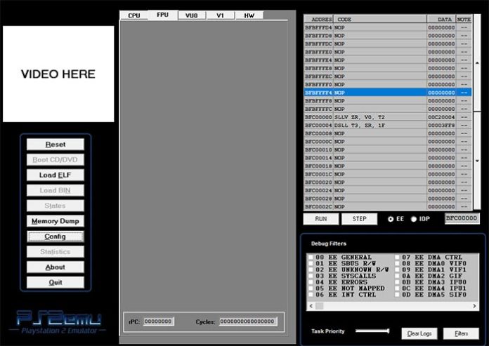 Emulatore PS2 per PC