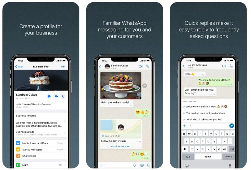 приложение whatsapp business на ios