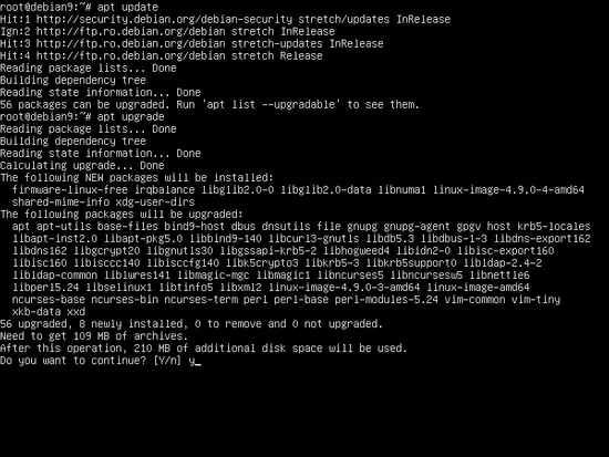 Installer les mises à jour Debian