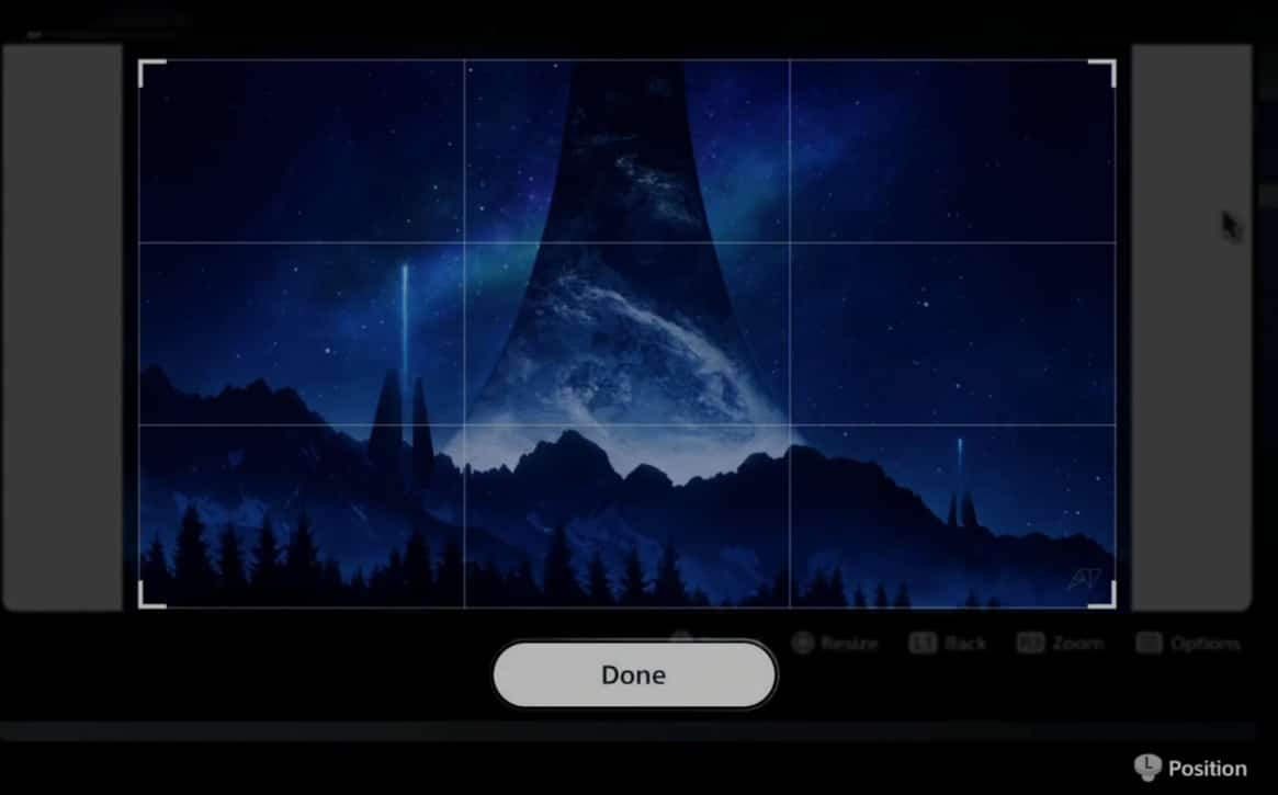 Wallpaper auf PS5 ändern