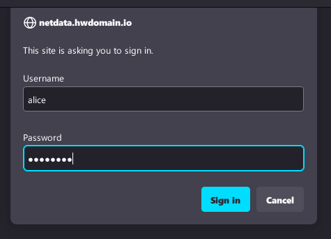 autenticazione di base nginx