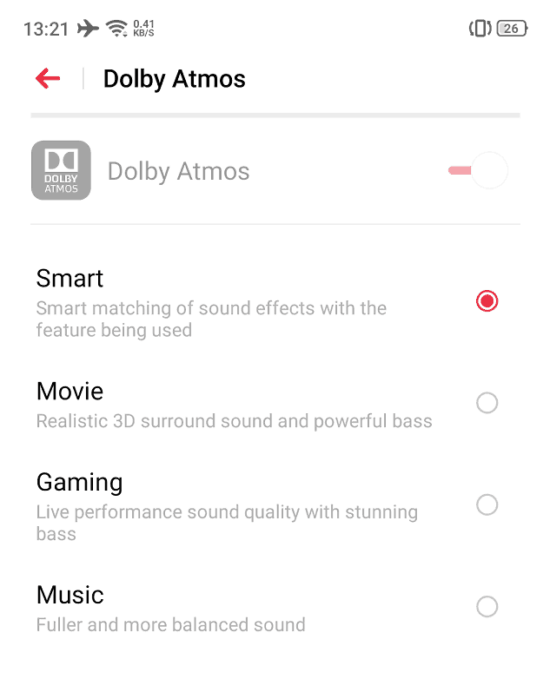 30+ советов и хитростей для realme x, которые вам стоит попробовать! - dolby atmos 1 e1564481181153