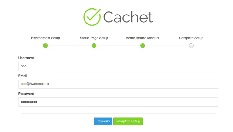 configuration admin