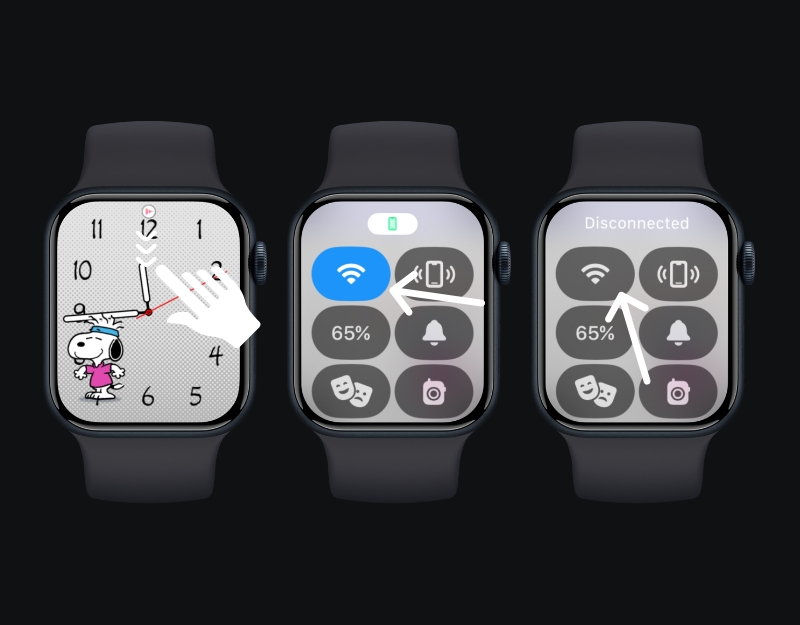 come disattivare il wifi su apple watch