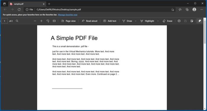firmar electrónicamente un documento pdf en windows usando edge