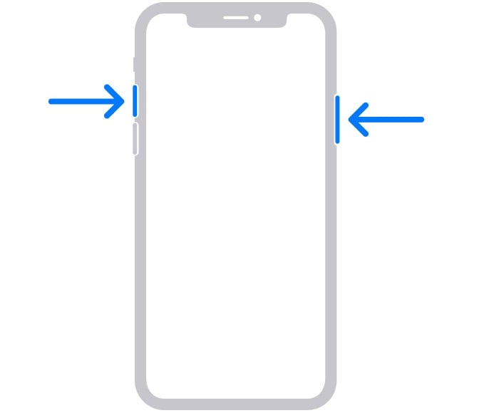 catturare screenshot a pagina intera su nuovi iphone