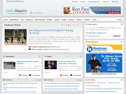 comfy-news-magazine-theme