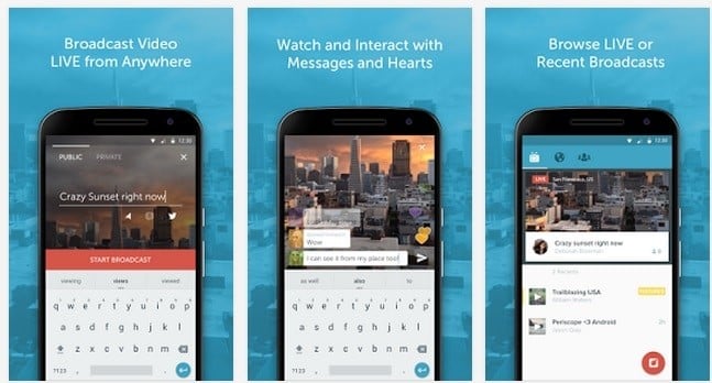 twitter periscope android