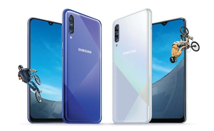 samsung galaxy a30s и a50s с тройными задними камерами анонсированы - samsung galaxy a30s galaxy a50s