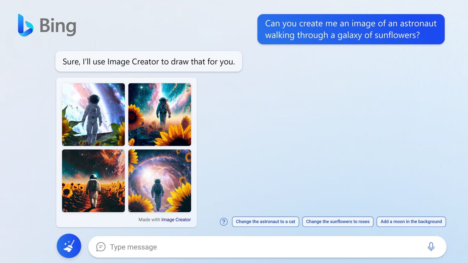 bing ai bildgenerator