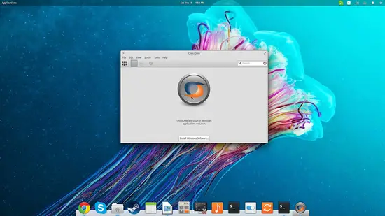 Instalar Software de Windows con Crossover.