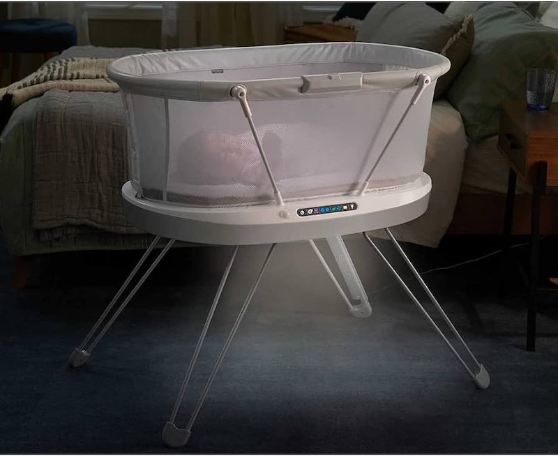 fisher price baby bedside sleeper luminate wiege