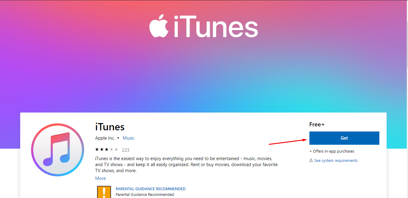 Windows 10用iTunes