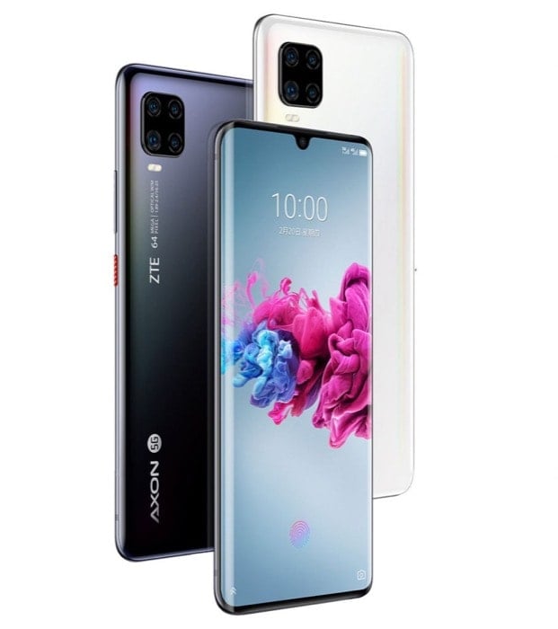 zte axon 11 5g with snapdragon 765g and quad rear cameras announced - zte axon 11 5g