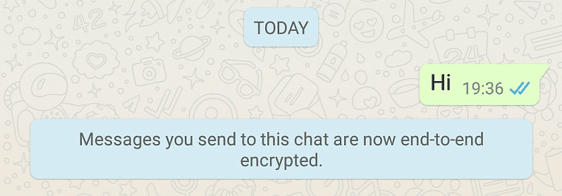 WhatsAppの暗号化