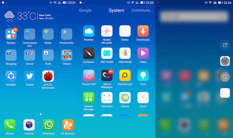 Gionee A1 Avis : Un peu de Selfiestan, beaucoup de solidité - Gionee A1 logiciel