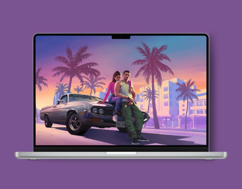 GTA 6 壁紙 4K: あなたの電話とデスクトップのためのトップ15選 - バイスシティのサンセットドライブ