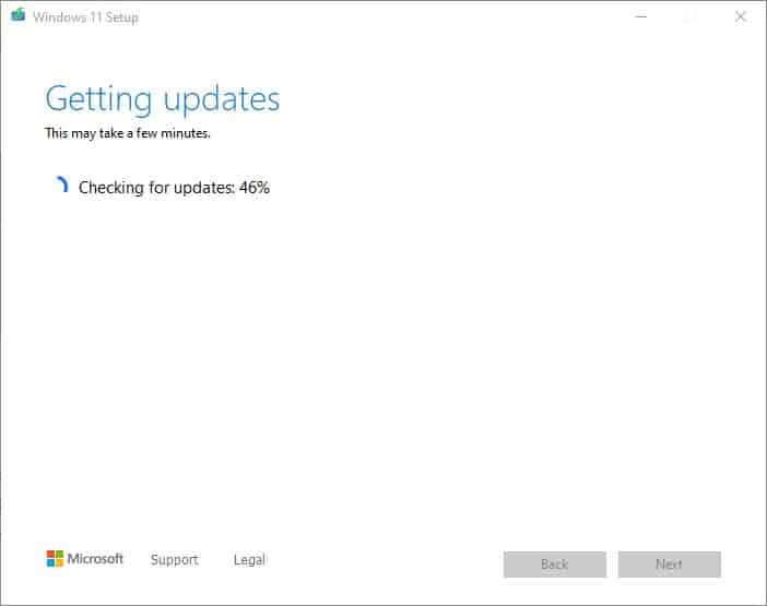 Télécharger la mise à jour de Windows 11 pour l'installation