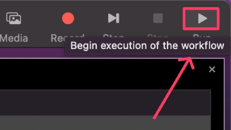 esegui workflow