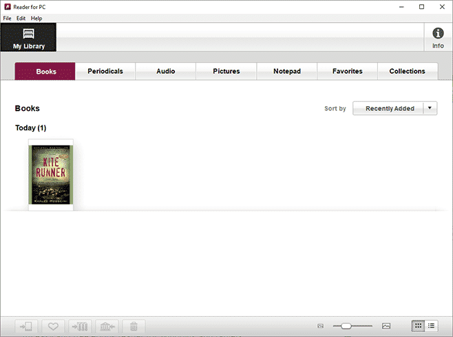 Reader for PC von Sony